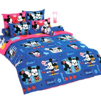 TOTO ผ้าปู+ผ้านวม ผ้าปูที่นอนโตโต้ TOTO DISNEY CUTIES ลายการ์ตูนดิสนีย์ คิวตี้ รหัส CU88 ขนาด 5ฟุต (แฟชั่นตกแต่งบ้านสำหรับเด็กผู้หญิงและเด็กผู้ชาย) TOTO ผ้าปู+ผ้านวม ผ้าปูที่นอนโตโต้ TOTO DISNEY CUTIES ลายการ์ตูนดิสนีย์ คิวตี้ รหัส CU88 ขนาด 5ฟุต (แฟชั่นตกแต่งบ้านสำหรับเด็กผู้หญิงและเด็กผู้ชาย)